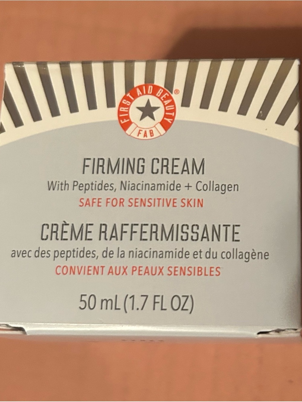 First Aid Beauty Firming Cream – Safe for Sensitive Skin (White)